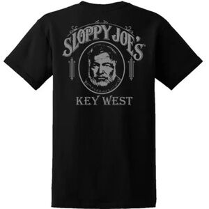 Sloppy Joe's Key West Florida New with Tags - Graphic T-shirt Men's Large Black